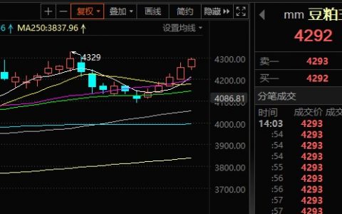 豆粕主力，2022.11.25