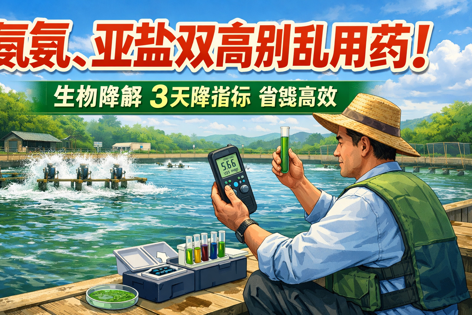 氨氮、亚盐双高别乱用药